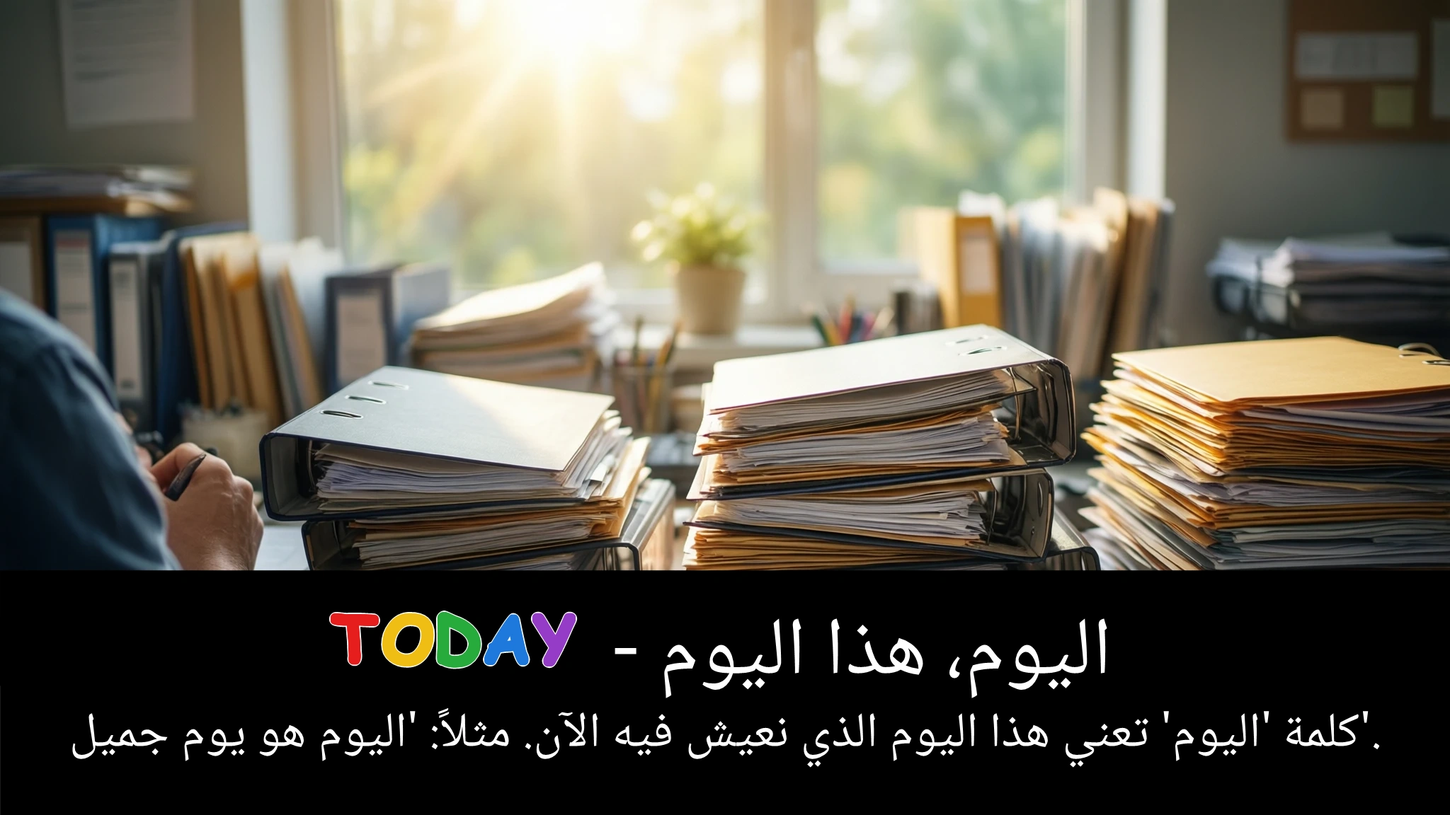 Arabic Illustration for today